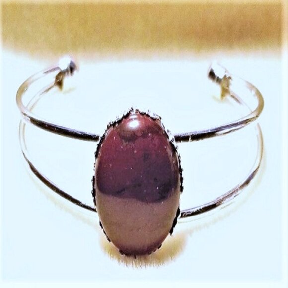Mahogany Obsidian Cuff - Picture 1 of 1